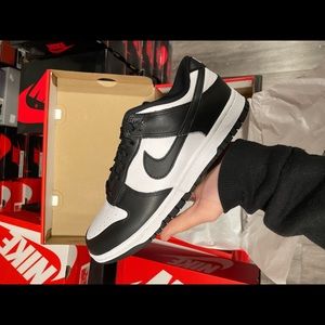 Dunk low Black White Womens